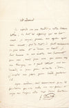 Félicien DAVID heureux de sa réussite lettre autographe signée compositeur
