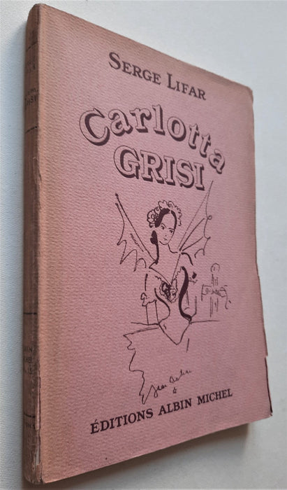 Serge LIFAR envoi autographe signé danse Carlotta Grisi