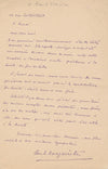 Paul MARGUERITTE 2 lettres autographes signées à Paul Hervieu