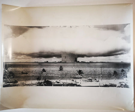Champignon Baker bobmbe nucléaire 1ere phase Bikini Crossroads 1946 photo