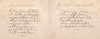 Olympe Bénazet poète manuscrit 8 poésies Eprigramme carnet relié