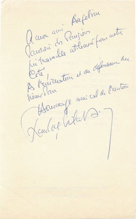 écrivain 7 dédicaces autographes Pourtalès Vandérem Larrouy Chabannes Ribadeau