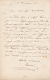 Gustave CAVÉ ténor comique 2 lettres autographes signées