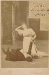 Sarah BERNHARDT actrice photo dédicacée datée 1888 signée albumine René Bégué 