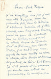 Francis POULENC extraordinaire hommage à Fargue manuscrit autographe 6 pages