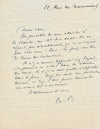 Bernard BARBEY correspondance autographe signée 8 lettre presse édition suisse