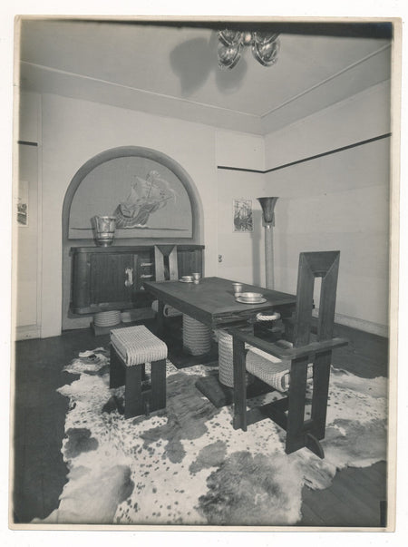 Georges MARTIN mobilier Art déco table chaise décoration photo photographie