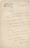 5 documents autographes Henry BORDEAUX Taponier Bellet Mainguet