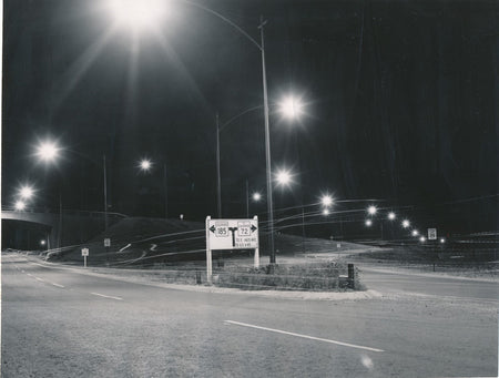highway 25 Denver Colorado Etats-Unis photo argentique presse 1951