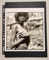 Photographie Jeune fille buste sexy tirage argentique d'époque v. 1980