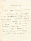 Albert de BROGLIE reçoit avec plaisir M. de Claye lettre autographe signée