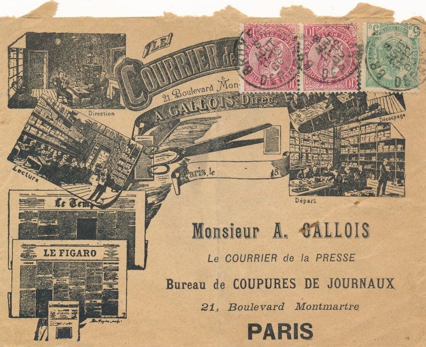 Armand LE DOCTE lettre autographe signée confirme envoi mandat chimiste optique