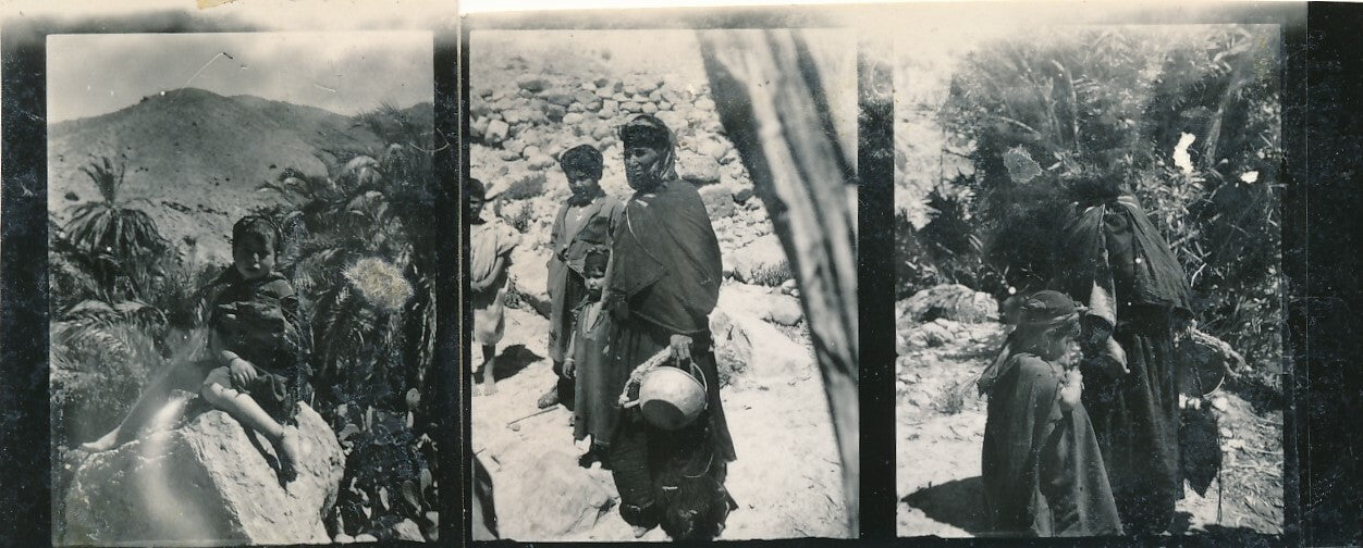 ALGÉRIE L'AURÈS BENJAMIN SARRAILLON Voyage à Rouffi photos négatifs dessins