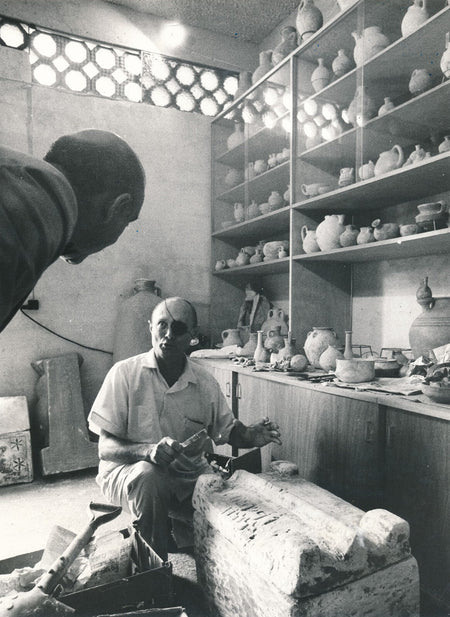 Moshe DAYAN archéologue archéologie Israël 3 photo photographies vintage