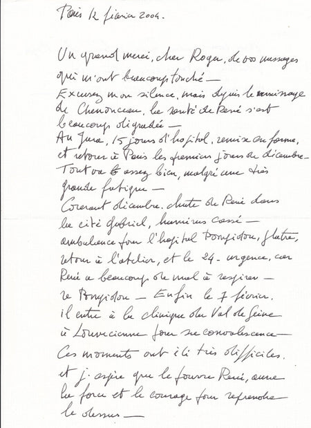 Guy BARDONE 2 lettres autographe santé René Genis poême voeux Bandol 1998