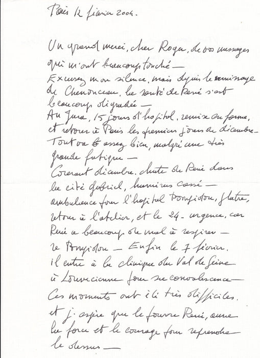 Guy BARDONE 2 lettres autographe santé René Genis poême voeux Bandol 1998