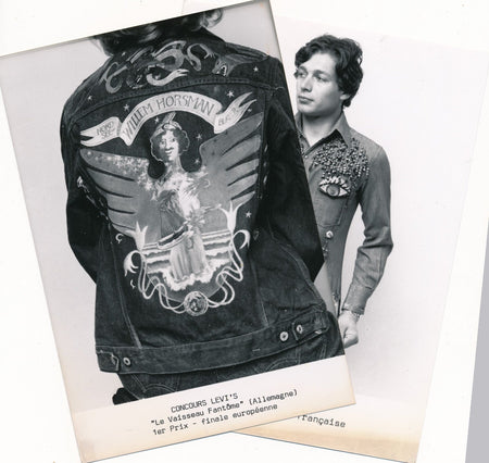 Jeans Levi’s 2 photo photographies époque concours finale v. 1960