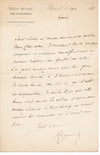 François-Joseph REGNIER Théâtre 3 lettres autographes signées Dumas Girardin...