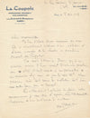 Petros J. PETRIDIS Grec compositeur 2 lettres autographes signées et 2 cartes