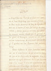 Pedro Pablo ABARDA DE BOLEA lettre signée ambassade espagne Bussy Ossun 1772