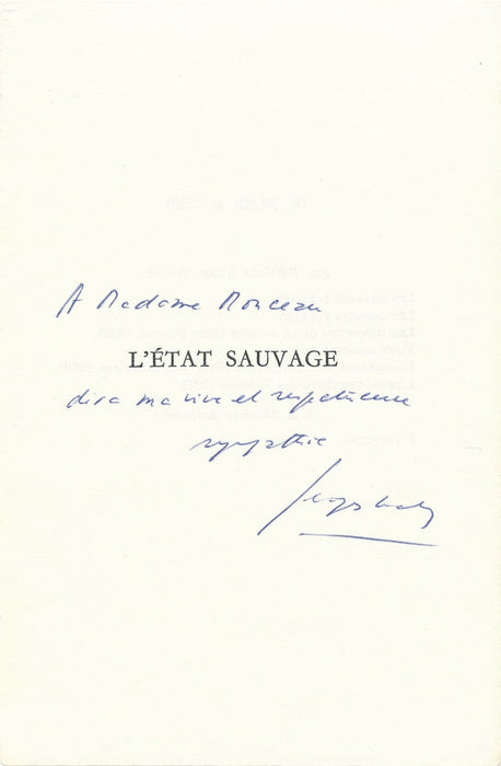 7 dédicaces autographes Conchon Daninos Lévis-Mirepoix Vialar Blancpain
