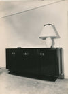 Intérieur design art déco luminaire meuble enfilade v. 1930 photo photographie