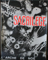 Photographie photo surimpression solarisation affiche Arche de Noé Sacrilège