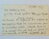 bel ensemble autographe Paul FORT 2 lettres 2 cartes 1 lettre épouse dédicace