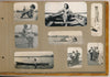 2 album photos illustrant la vie d'une femme (1920-1960) snapshots amateur