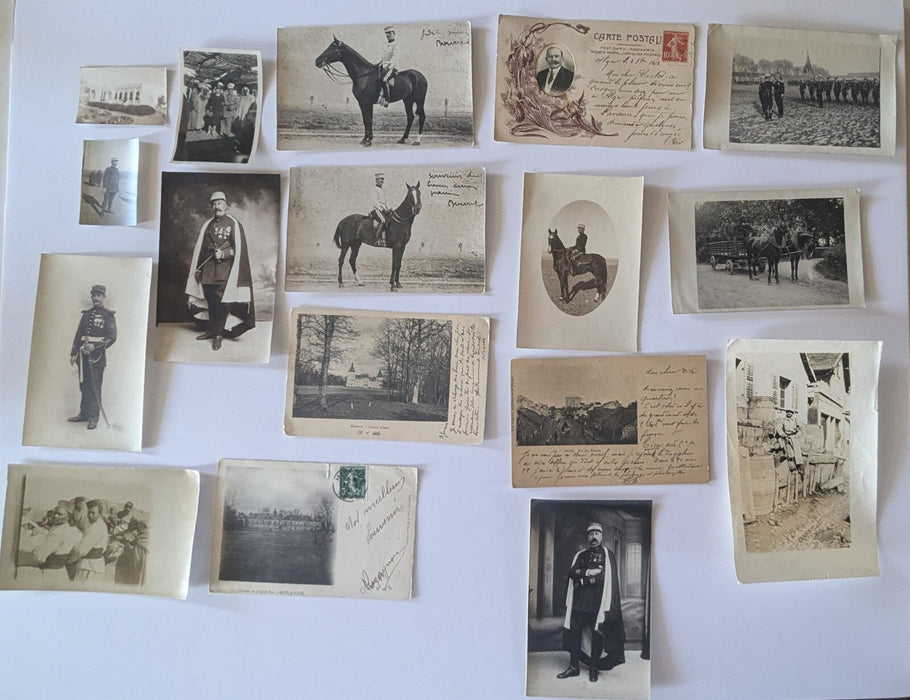 Jean de NOÉ 2e spahis Algérie Maroc militaria 80 photos manuscrit documents 1920