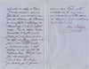 Sciences Lettre autographe signée Auguste Dollfus Alsace à Schützenberger