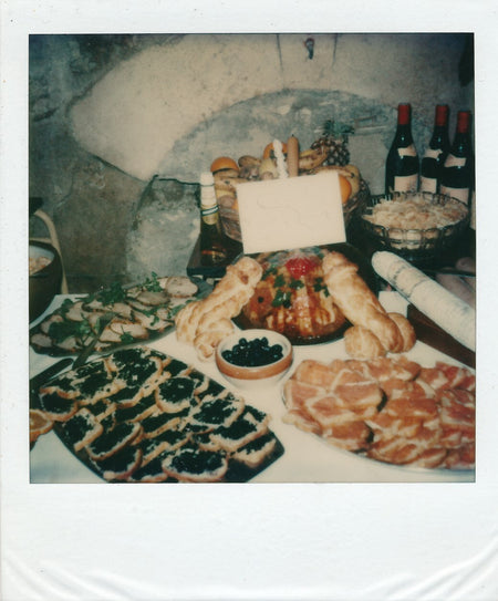 Snapshot amateur polaroid photo Pain coquin photographie