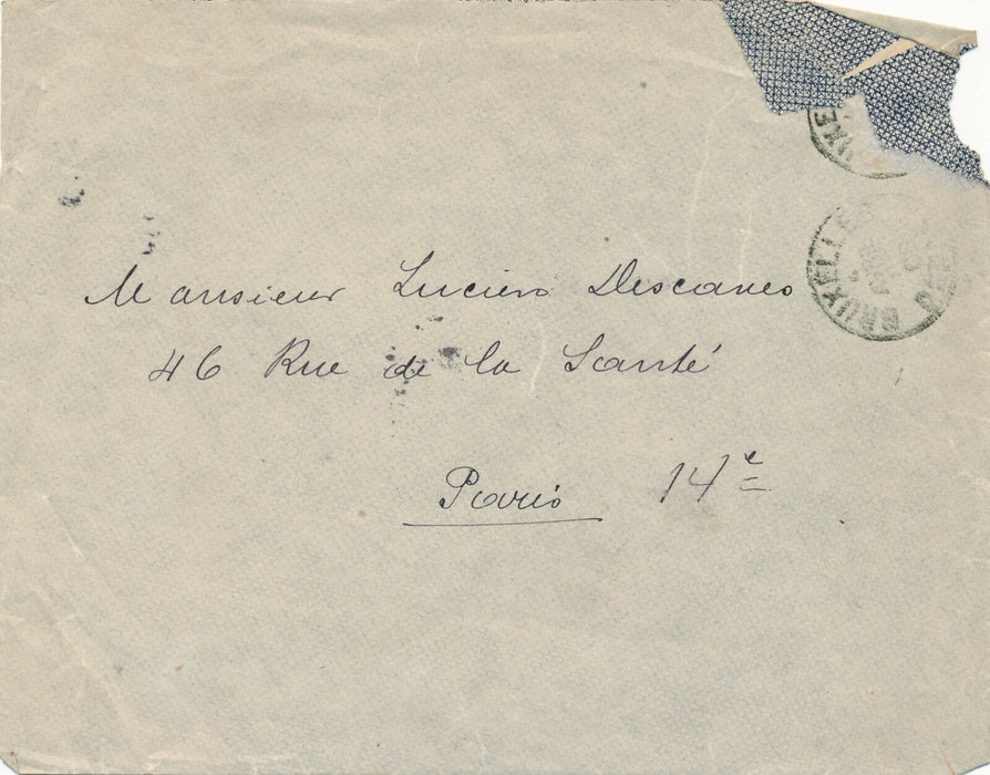 Descaves lettre sauveteurs allemands courrières Meunier ET 2 lettres de sa fille