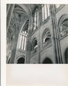 Senlis cathédrale église intérieure et extérieure v. 1950 architecture