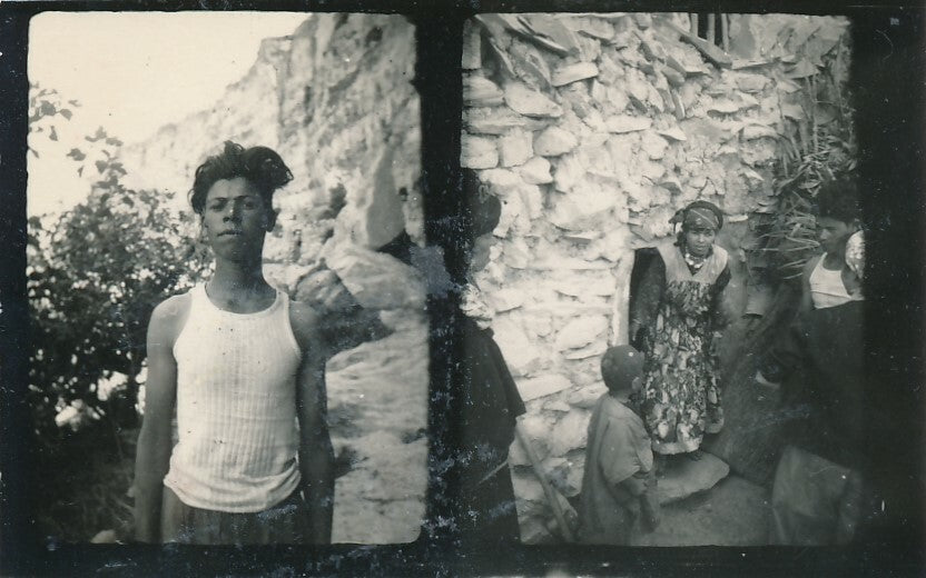 ALGÉRIE L'AURÈS BENJAMIN SARRAILLON Voyage à Rouffi photos négatifs dessins