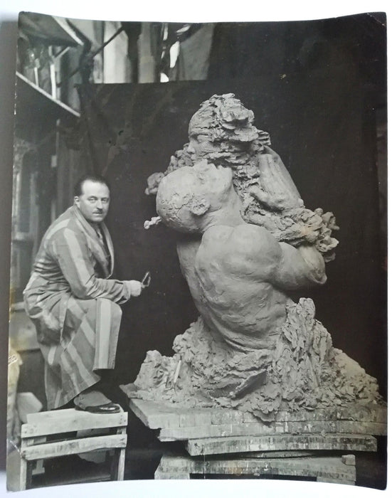 sculpteur Real del Sarte photographie argentique époque c.1930 Action Française