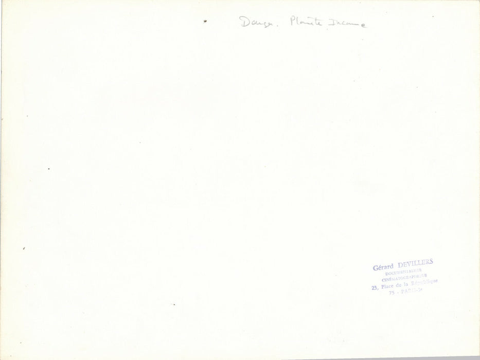 planète inconnue cinéma science-fiction Robert Parrish 3 photos photographie