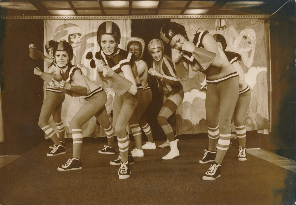 Spectacle érotique, Munich, 1968 photo photographie casques érotisme