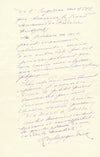 L. de GONZAGUE FRICK 6 lettres autographes signées cite Jean Cocteau André Billy