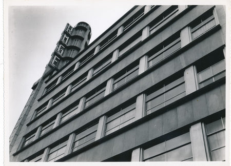 Bâtiment RMGE Bordeaux 1934 photo argentique v. 1940 Raoul Jourde architecture