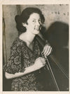 Lillian REHBERG violoncelliste photo photographie 1931 concours prix