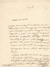 Louis Mathieu LANGLÈS LANGLE 2 lettres autographes signées Magistris comte Orlov