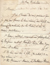 Théophile BARROIS bibliographie anglaise prison 2 lettres autographes signées