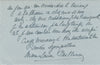 écrivain Marie-Louise PAILLERON 4 documents autographe signé résurrectionnistes