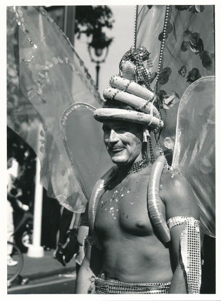 Carnaval costume chapeau ailes libellule homme photo photographie