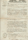 Ille-et-Vilaine 3 lettres signées paiement armée seigle Alexis LE GRAVEREND 1798