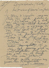 Jean RAMEAU romancier Hydropathes lettre autographe signée Passion de Nadine