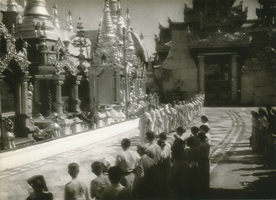 Cinéma Kon Ichikawa : Biruma no tategoto 8 photos époque vintage Harpe Birmanie