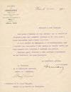 Société de Géographie E. Perrier Etienne Hulot lettre signée Louis Vaillant