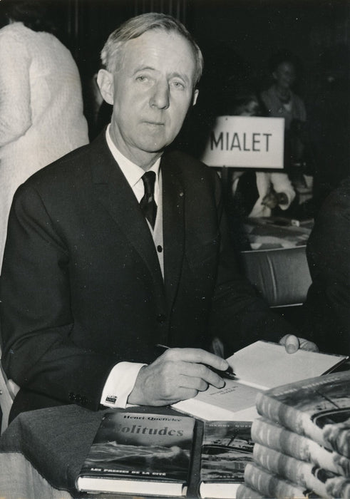 Henri QUEFFELEC, écrivain, 1968 photo photographie